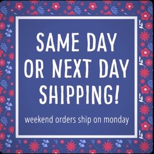 Fast Shipping From Clean, Smoke Free Home!